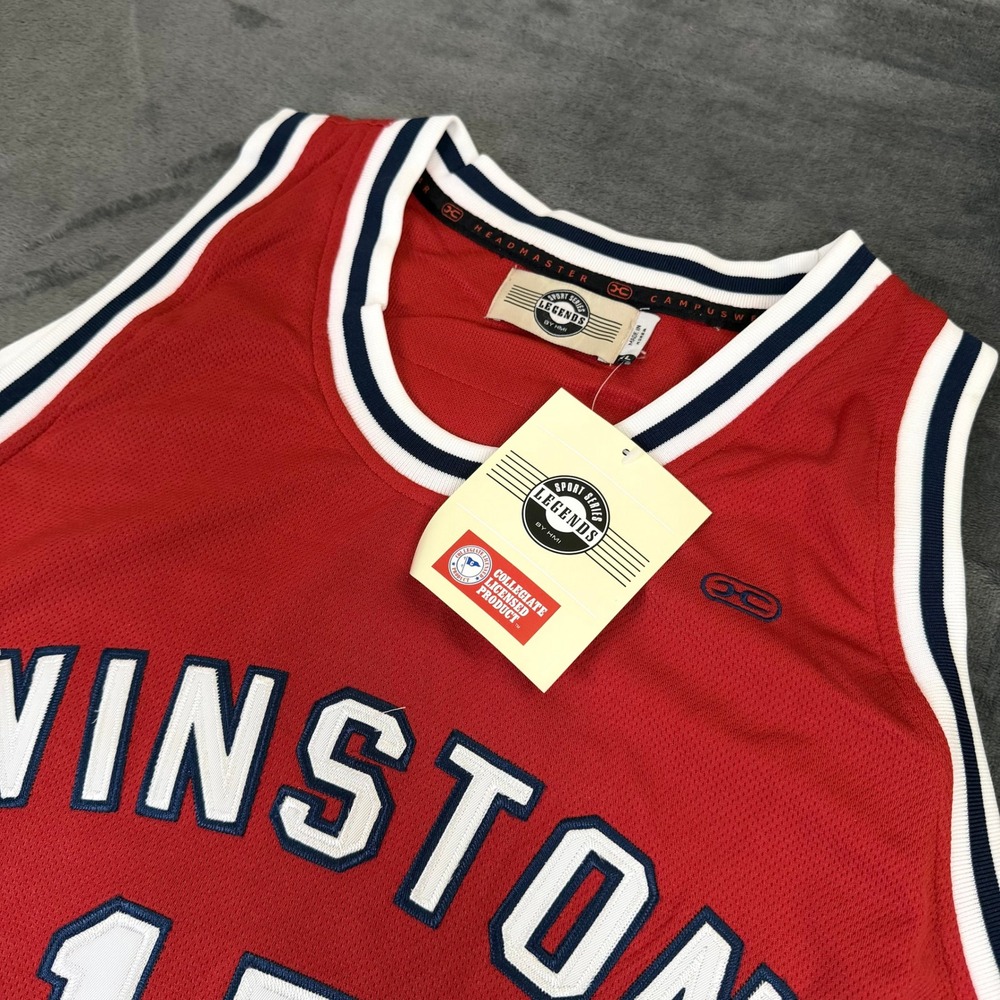 Headmaster Sport Series Legends Jersey Mens Extra Large Red Winston Salem Monroe